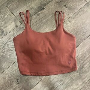 Born Primitive Terracotta Double Strap Top